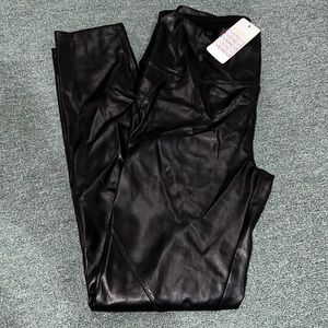 NWT Leather Pants - Evereve